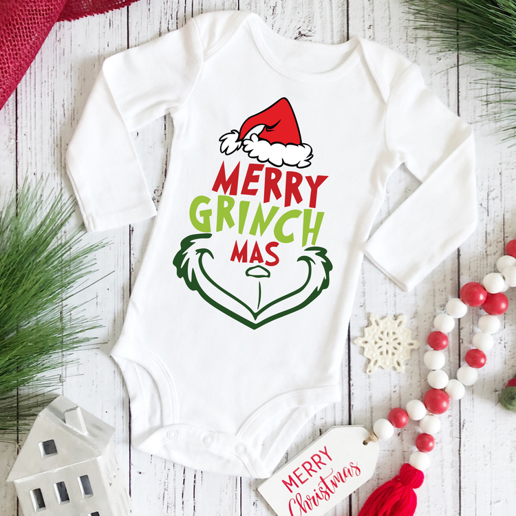 Merry (G)rinchmas Christmas Onesie