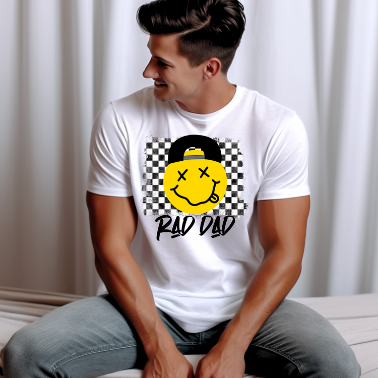 Rad Dad Father's Day Graphic Tee