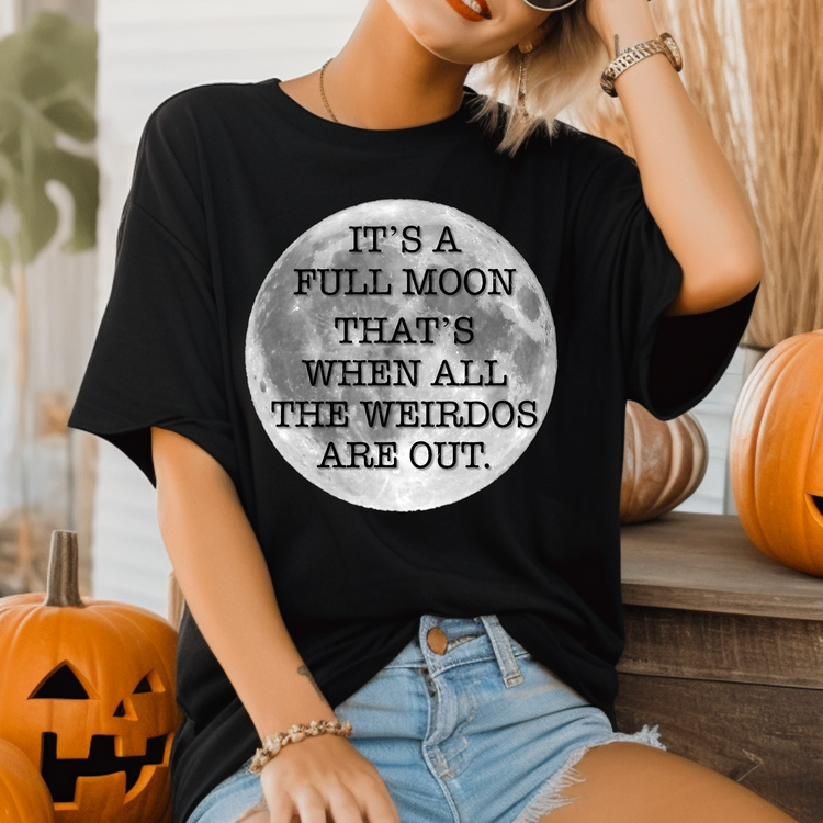 Full Moon Adult Graphic Tee