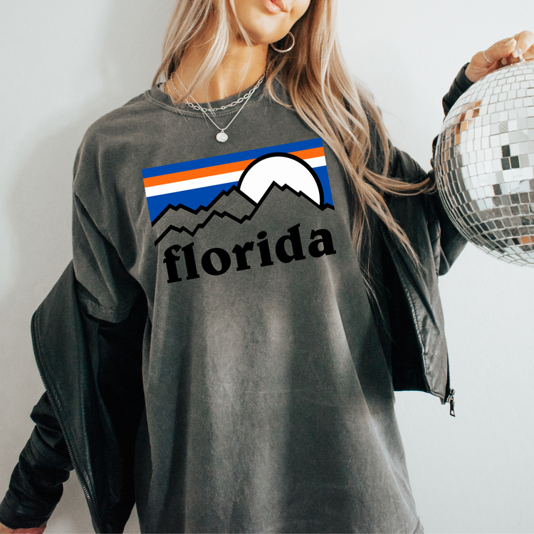 Classic Florida Football Comfort Colors Graphic Tee