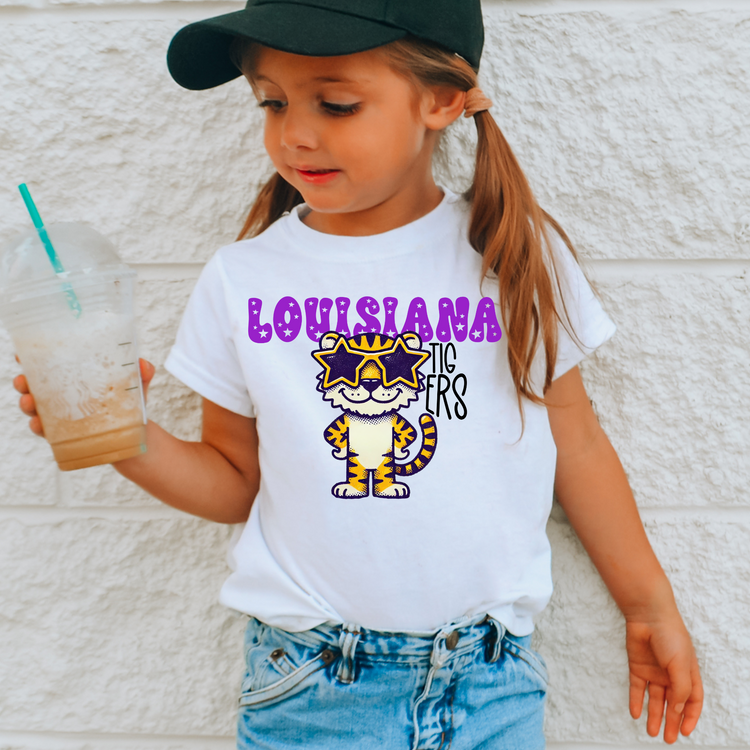 Louisiana Tigers Kids Graphic Tee