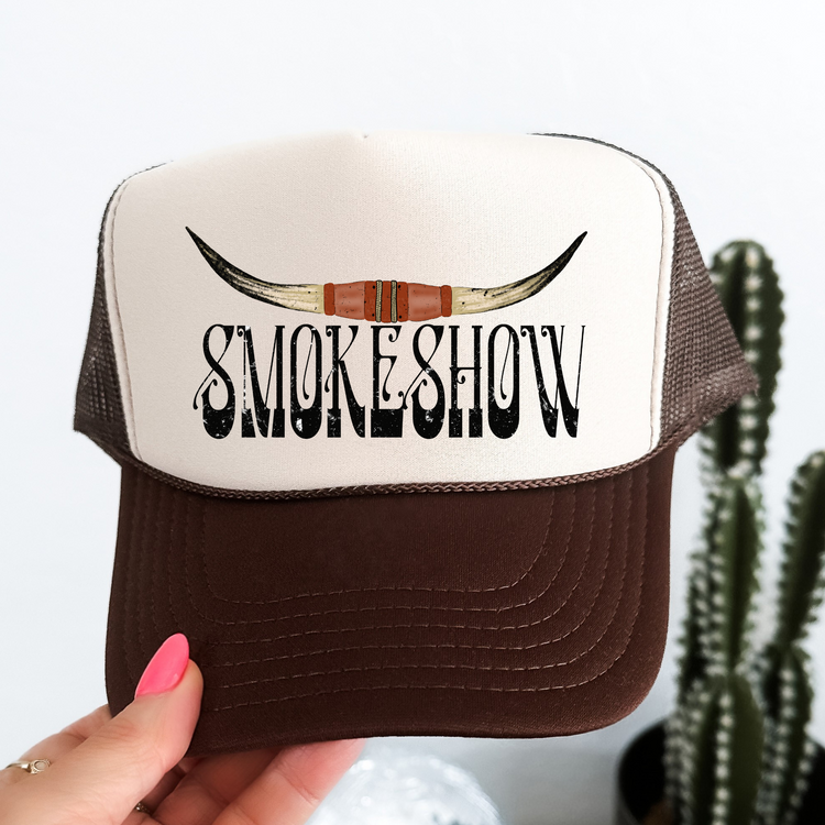 Smokeshow Bullhorns Otto Trucker Hat