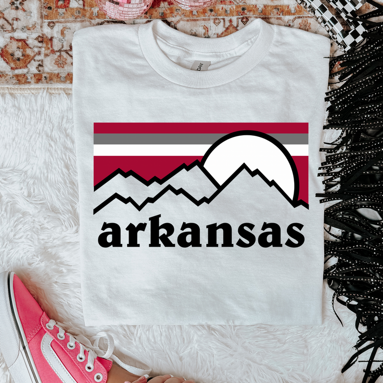 Arkansas Classic Football Graphic Tee