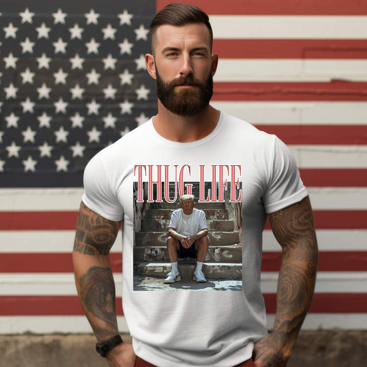 Thug Life Political Graphic Tee