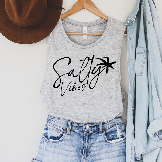 Salty Vibes Summer Tank Top