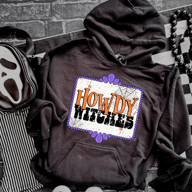 Howdy Witches Halloween Hoodie