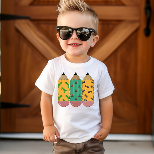 Pencils Kids Graphic Tee