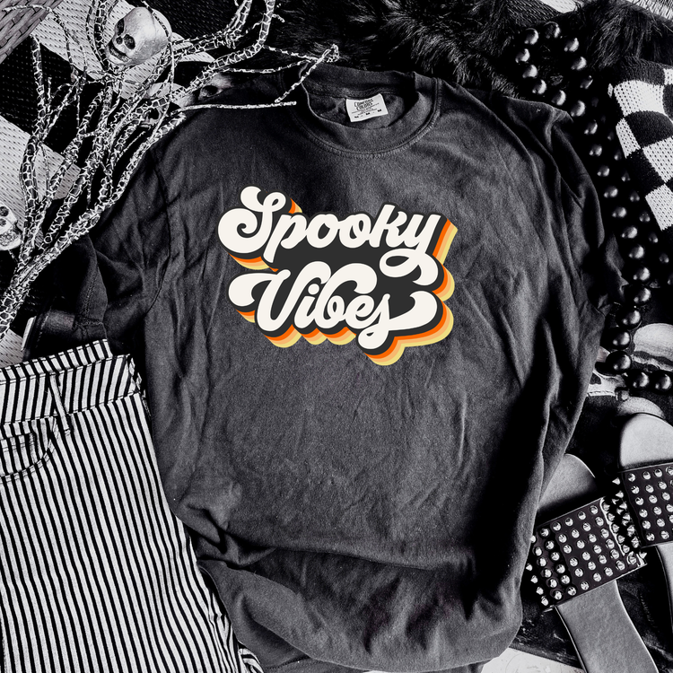 Spooky Vibes Comfort Colors Graphic Tee