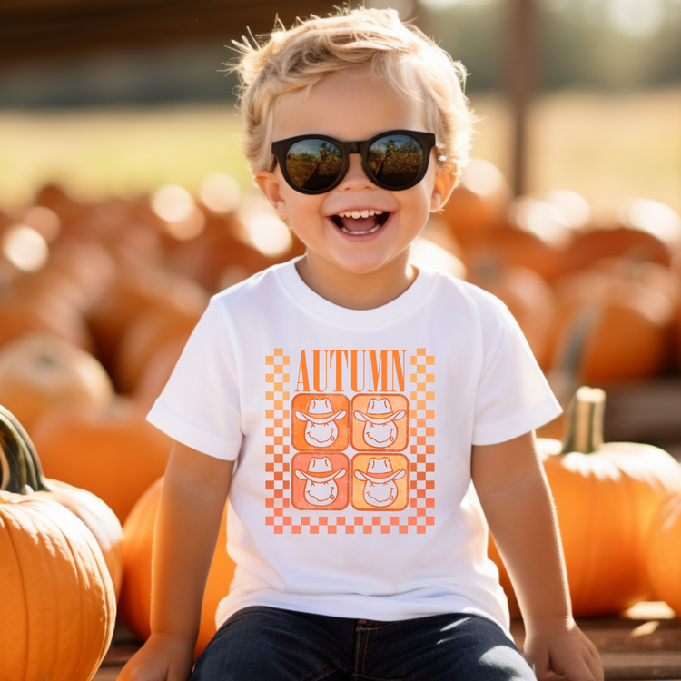 Autumn Fall Kids Graphic Tee