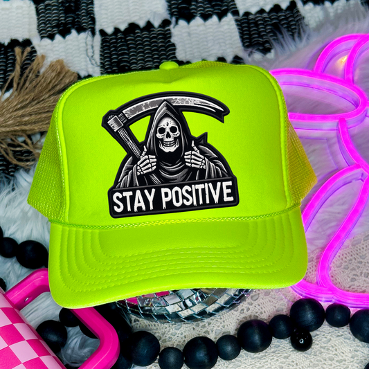 Stay Positive Otto Trucker Hat