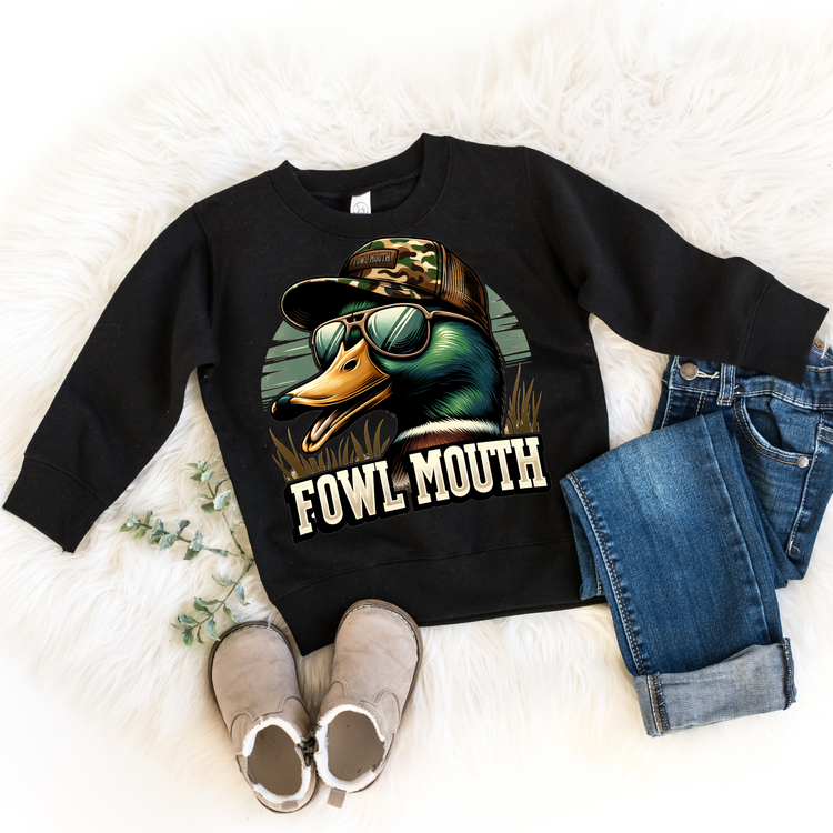 Kids Fowl Mouth Sweatshirt