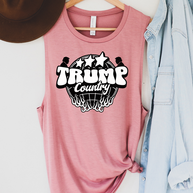 Trump Country Political Tank Top