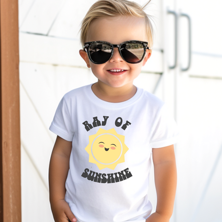 Ray of Sunshine Kids Summer Graphic Tee