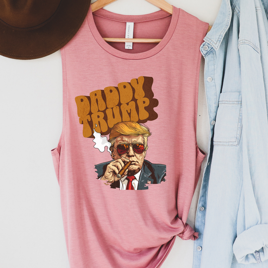 Daddy Trump Political Tank Top