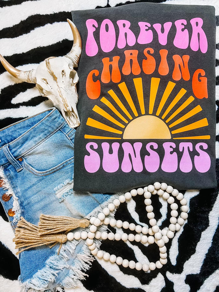 Forever Chasing Sunsets Graphic Tee