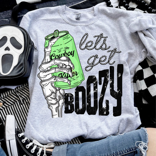 Lets Get Boozy Halloween Sweatshirt