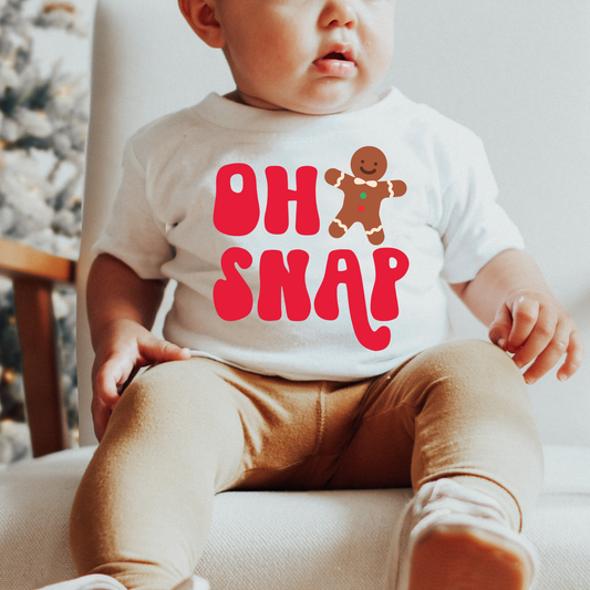 Oh Snap Christmas Kids Graphic Tee