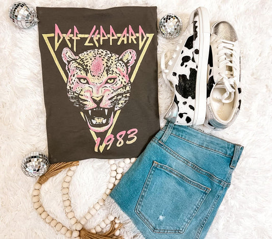 Leppard 1983 Band Graphic Tee