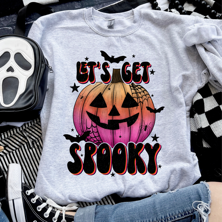 Let's Get Spooky Halloween Sweatshirt