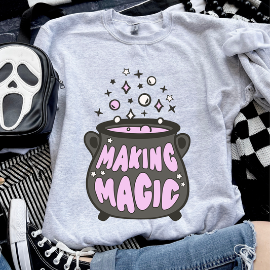 Making Magic Halloween Sweatshirt