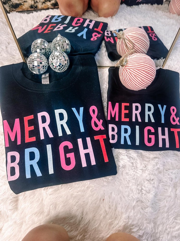 Merry & Bright Sweatshirt ADULT