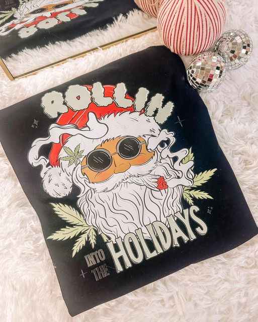 Rollin' Into the Holidays Graphic Tee