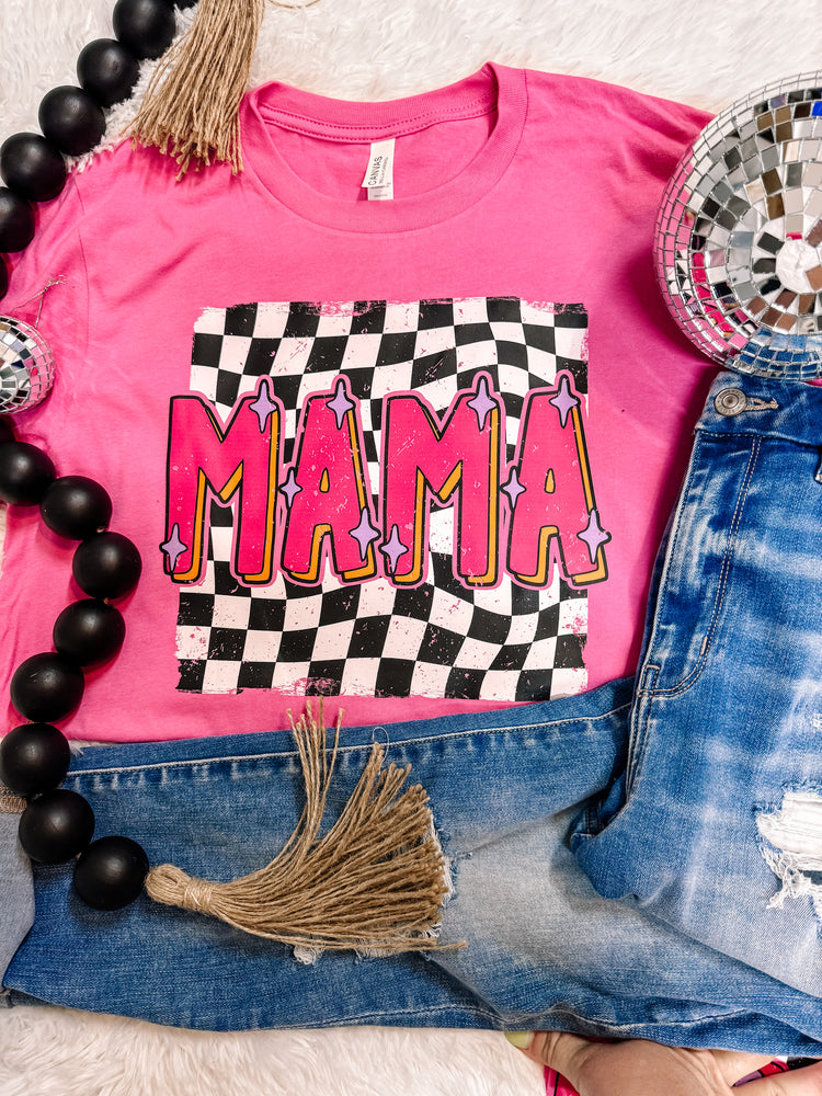 Retro Sparkle Mama Graphic Tee