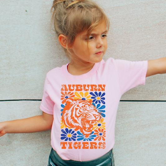 Auburn Tigers Football Kids Graphic Tee