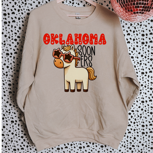 Oklahoma Sooners Football Sweatshirt