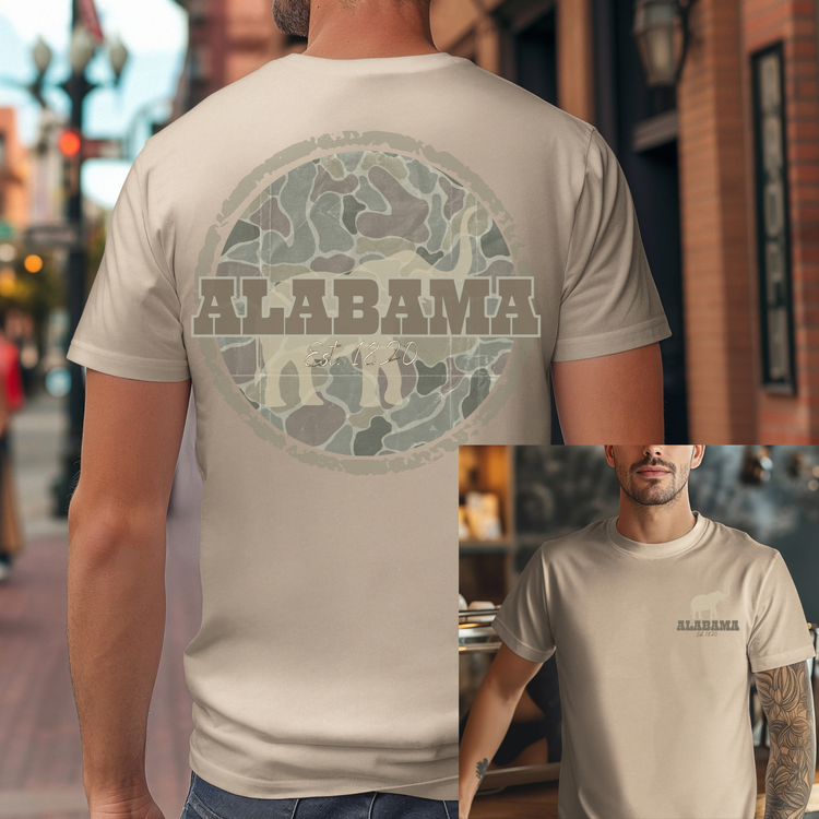 Alabama Mens Football Graphic Tee