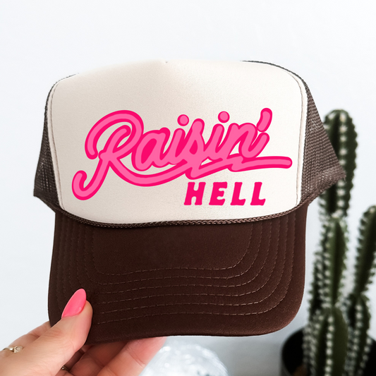 Raisin Hell Otto Trucker Hat