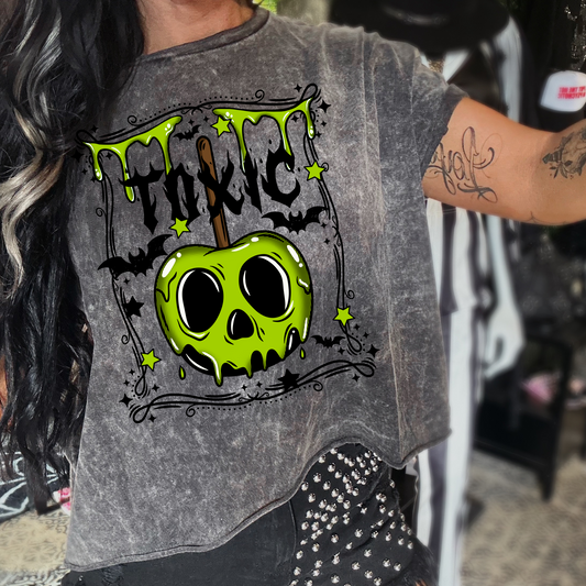 Toxic Mineral Washed Halloween Tee