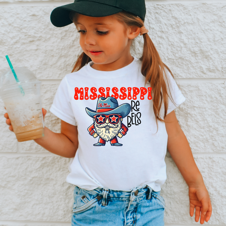 Mississippi Rebels Kids Graphic Tee