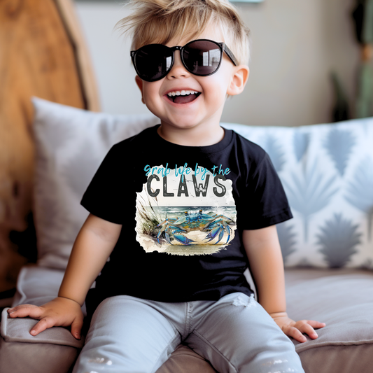 Grab Me By The Claws Kids Summer Graphic Tee