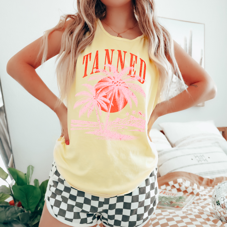 Tanned Comfort Colors Tank Top