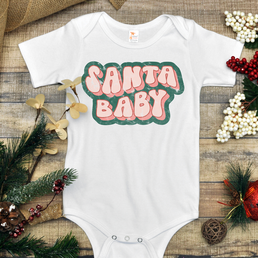 Santa Baby Christmas Onesie