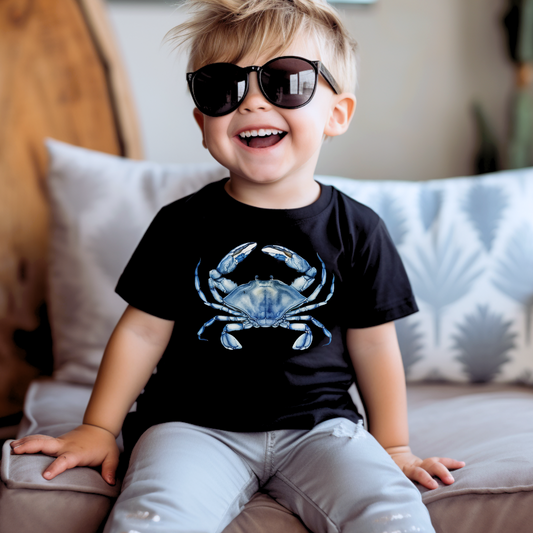 Blue Crab Kids Summer Graphic Tee