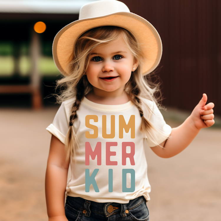 Summer Kid Kids Summer Graphic Tee