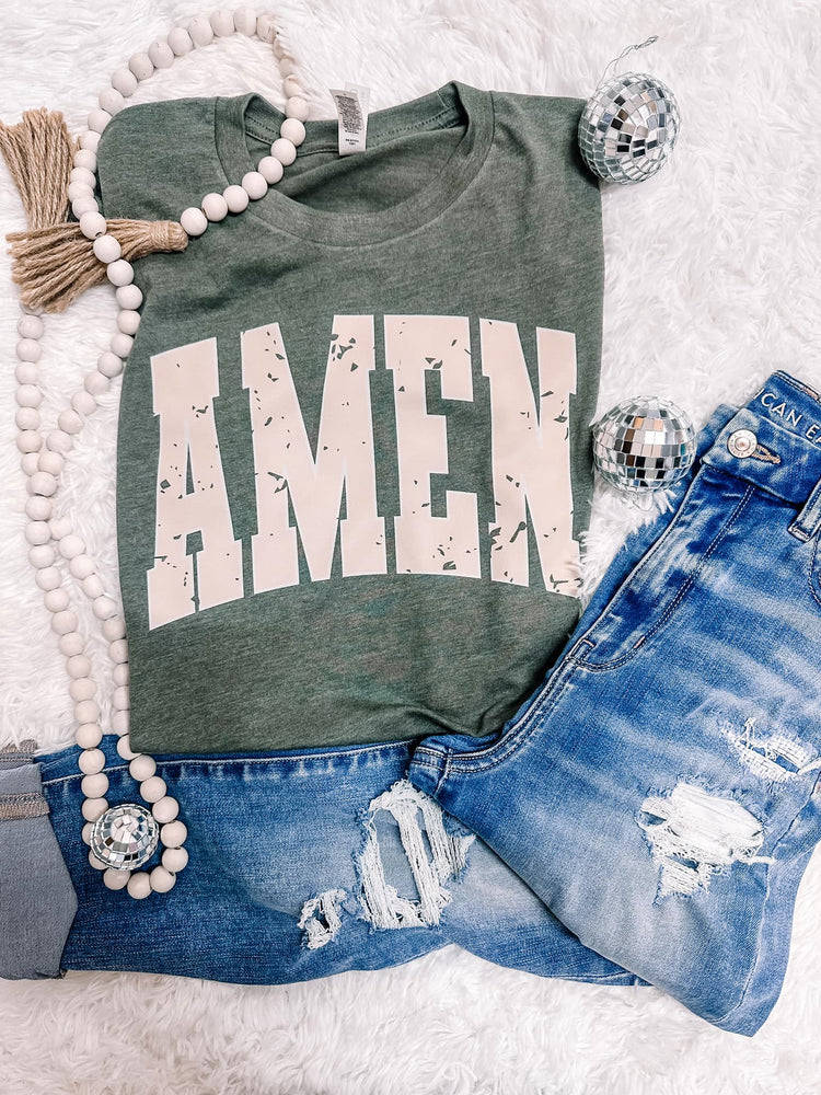 Amen Varsity Graphic Tee