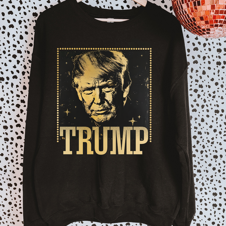 Trump Stamp Political Sweatshirt