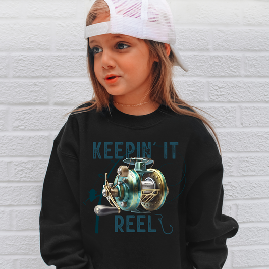 Kids Keepin It Reel Sweatshirt