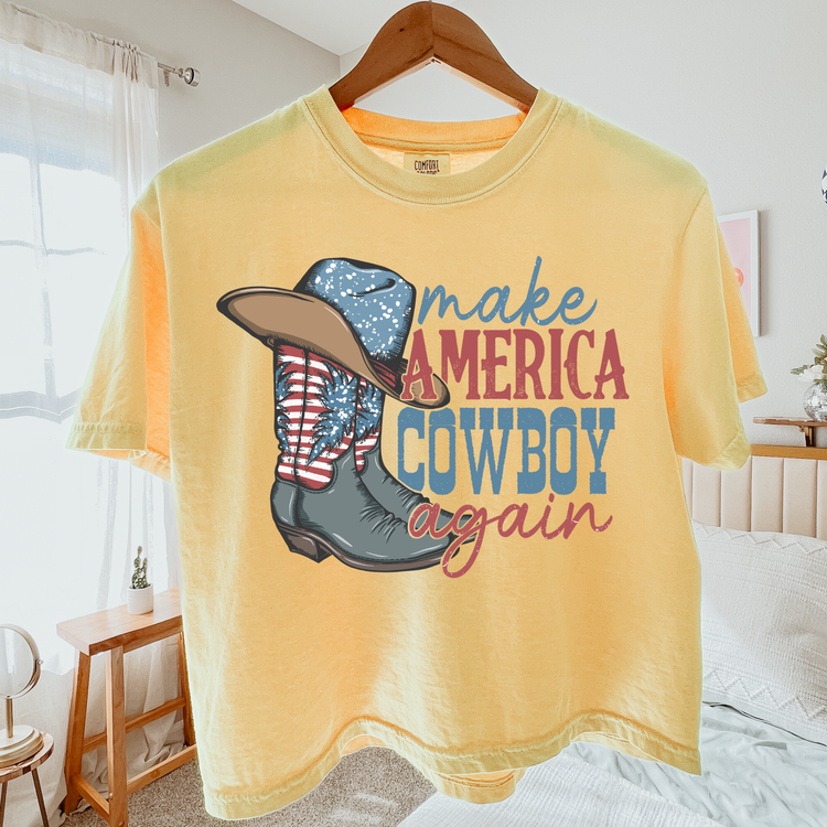 Mak America Country Again Comfort Colors Graphic Tee