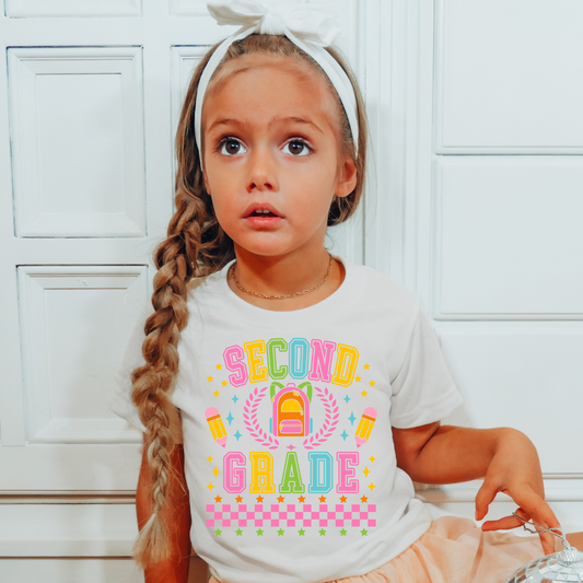 Second Grade Kids Graphic Tee