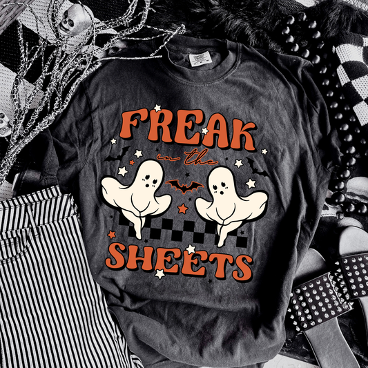 Freak In The Sheets Comfort Colors Graphic Tee