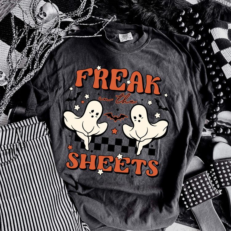 Freak In The Sheets Comfort Colors Graphic Tee