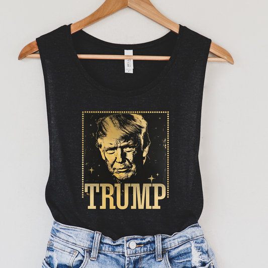 Trump Stamp Political Tank Top