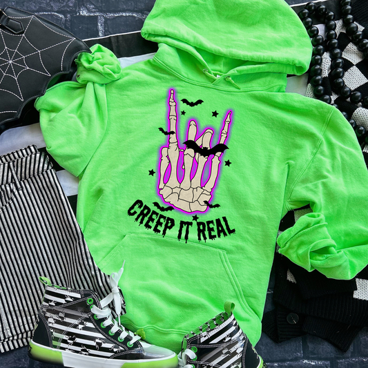 Creep It Real Halloween Hoodie