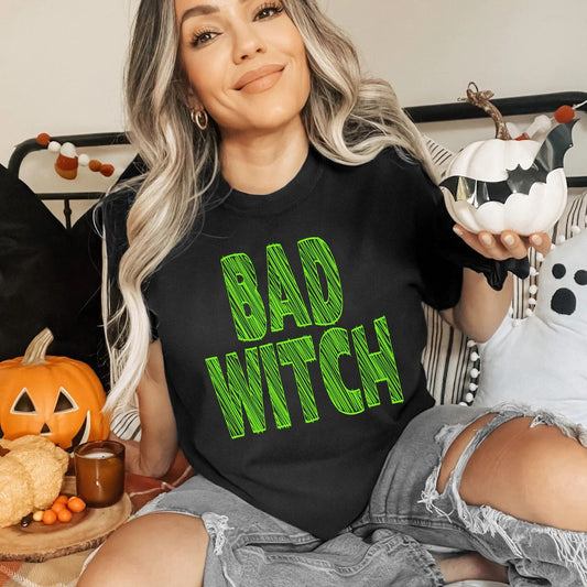 Bad Witch Comfort Colors Graphic Tee