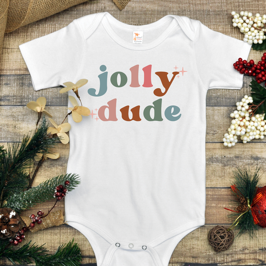 Jolly Dude Christmas Onesie