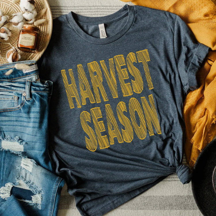 Harvest Season Adult Graphic Tee